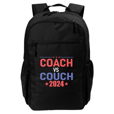 Tim Walz Waltz Vs Jd Vance 2024 Coach Vs Couch Backpack