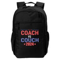 Tim Walz Waltz Vs Jd Vance 2024 Coach Vs Couch Backpack
