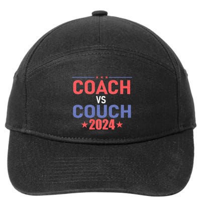 Tim Walz Waltz Vs Jd Vance 2024 Coach Vs Couch 7-Panel Snapback Hat