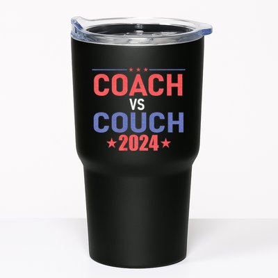 Tim Walz Waltz Vs Jd Vance 2024 Coach Vs Couch Tumbler