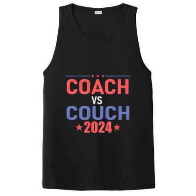 Tim Walz Waltz Vs Jd Vance 2024 Coach Vs Couch PosiCharge Competitor Tank