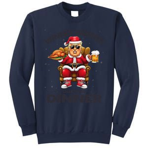 Trump Winner Winner Turkey Dinner Funny Trump Christmas Xmas Sweatshirt