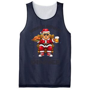 Trump Winner Winner Turkey Dinner Funny Trump Christmas Xmas Mesh Reversible Basketball Jersey Tank