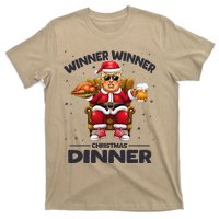 Trump Winner Winner Turkey Dinner Funny Trump Christmas Xmas T-Shirt