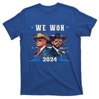 Trump We Won Wins Inauguration 47 Us President 2025 Election T-Shirt