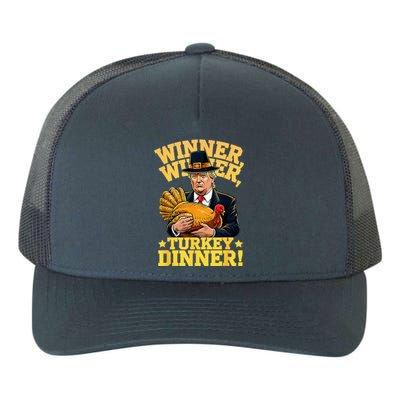 Trump Winner Winner Turkey Dinner Yupoong Adult 5-Panel Trucker Hat