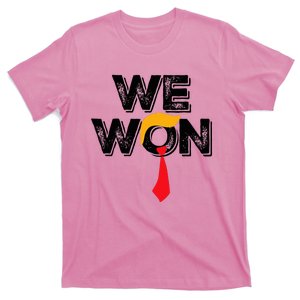 Trump We Won Wins Inauguration 47 Us President 2025 T-Shirt