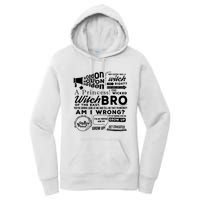 The Wicked Witch Of The East Bro Funny Meme Women's Pullover Hoodie