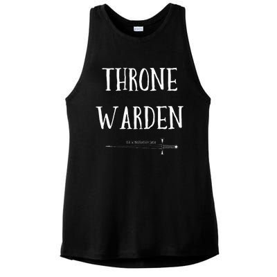 Throne Warden Wingfeather Ladies PosiCharge Tri-Blend Wicking Tank