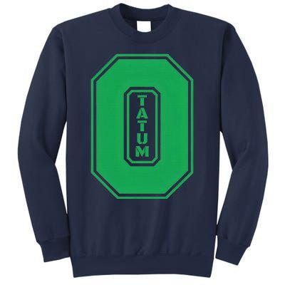 Tatum Who Wears Number 0 Green Is Incredibly Brilliant Sweatshirt