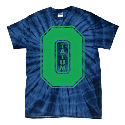 Tatum Who Wears Number 0 Green Is Incredibly Brilliant Tie-Dye T-Shirt