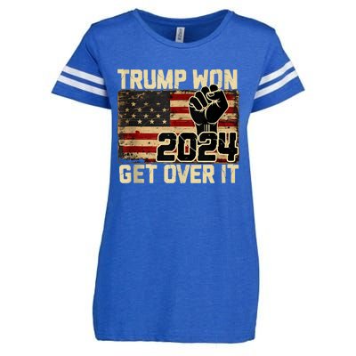 Trump We Won Wins Inauguration 47 Us President 2025 Election Enza Ladies Jersey Football T-Shirt