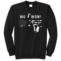 Trump We Won Wins Inauguration 47 Us President 2025 Election Sweatshirt