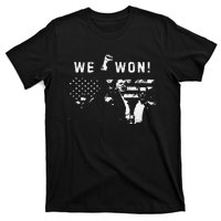 Trump We Won Wins Inauguration 47 Us President 2025 Election T-Shirt