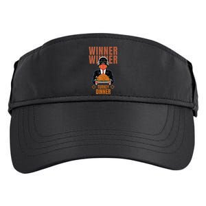 Trump Winner Winner Turkey Dinner Thanksgiving Adult Drive Performance Visor