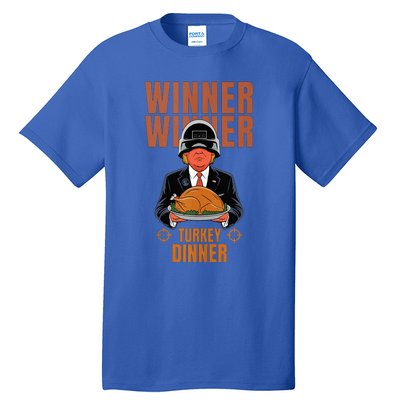 Trump Winner Winner Turkey Dinner Thanksgiving Tall T-Shirt