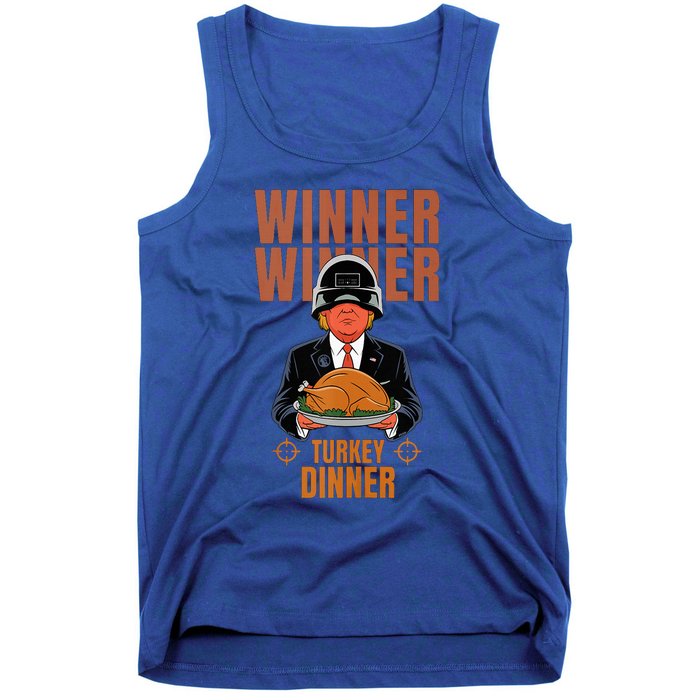 Trump Winner Winner Turkey Dinner Thanksgiving Tank Top