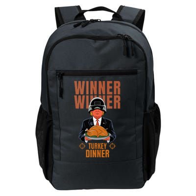 Trump Winner Winner Turkey Dinner Thanksgiving Daily Commute Backpack