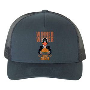 Trump Winner Winner Turkey Dinner Thanksgiving Yupoong Adult 5-Panel Trucker Hat