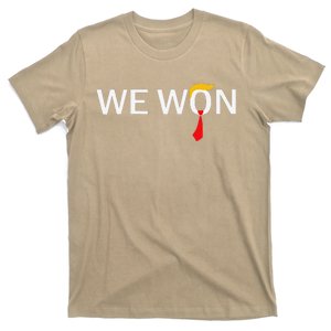 Trump We Won Wins Inauguration 47 Us President 2025 Election T-Shirt