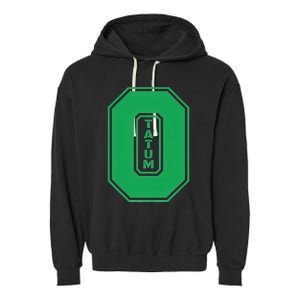 Tatum Who Wears Number 0 Green Is Incredibly Brilliant Garment-Dyed Fleece Hoodie