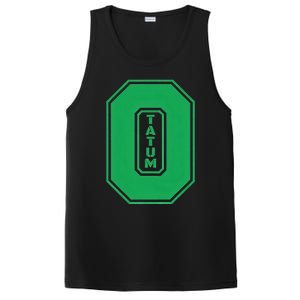 Tatum Who Wears Number 0 Green Is Incredibly Brilliant PosiCharge Competitor Tank