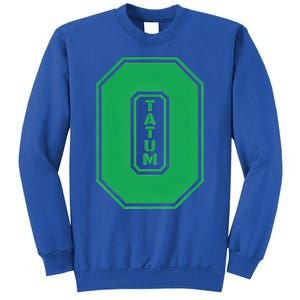 Tatum Who Wears Number 0 Green Is Incredibly Brilliant Sweatshirt