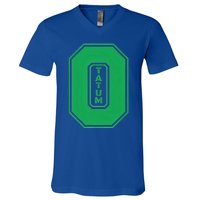 Tatum Who Wears Number 0 Green Is Incredibly Brilliant V-Neck T-Shirt