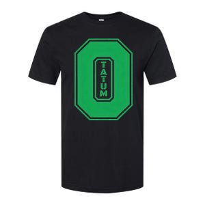 Tatum Who Wears Number 0 Green Is Incredibly Brilliant Softstyle CVC T-Shirt