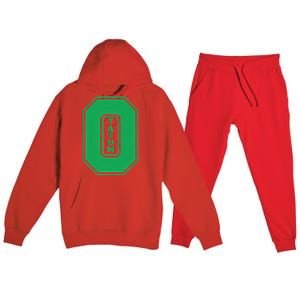 Tatum Who Wears Number 0 Green Is Incredibly Brilliant Premium Hooded Sweatsuit Set