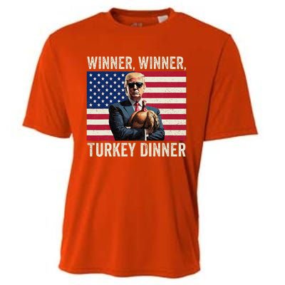 Trump Winner Winner Turkey Dinner Cooling Performance Crew T-Shirt