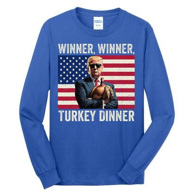 Trump Winner Winner Turkey Dinner Tall Long Sleeve T-Shirt