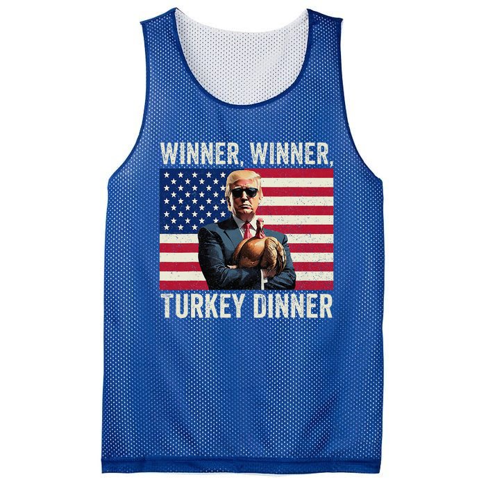 Trump Winner Winner Turkey Dinner Mesh Reversible Basketball Jersey Tank