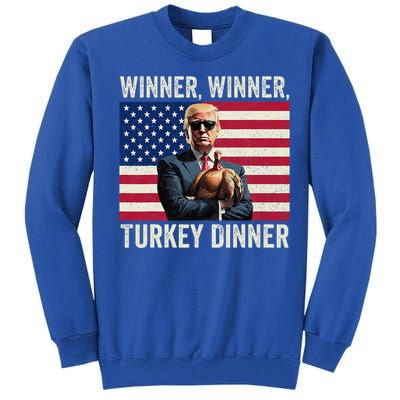 Trump Winner Winner Turkey Dinner Tall Sweatshirt