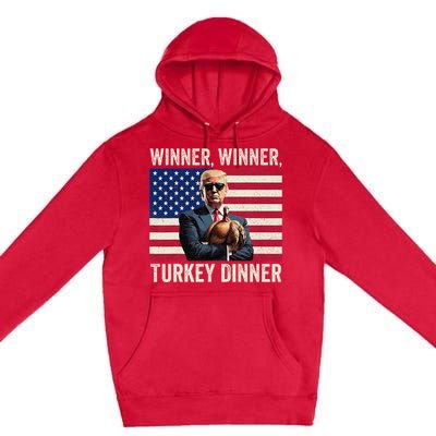 Trump Winner Winner Turkey Dinner Premium Pullover Hoodie