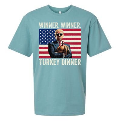 Trump Winner Winner Turkey Dinner Sueded Cloud Jersey T-Shirt