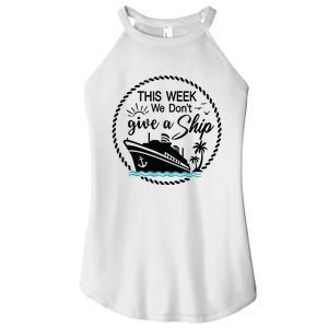 This Week We Dont Give AShip Women’s Perfect Tri Rocker Tank