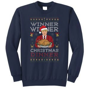 Trump Winner Winner Christmas Dinner Funny Ugly Sweater Sweatshirt