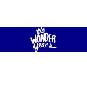 The Wonder Years Band Bumper Sticker