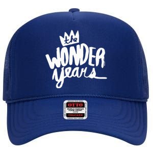 The Wonder Years Band High Crown Mesh Back Trucker Hat