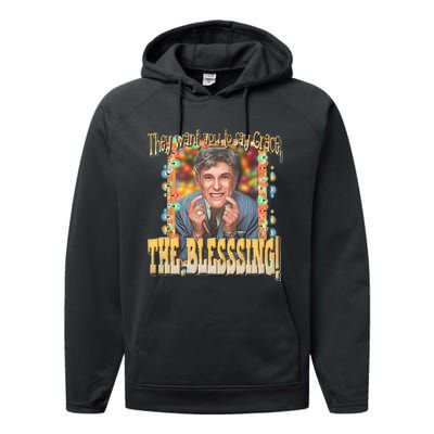 They Want You To Say Grace The Blessing Christmas Performance Fleece Hoodie