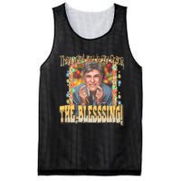 They Want You To Say Grace The Blessing Christmas Mesh Reversible Basketball Jersey Tank