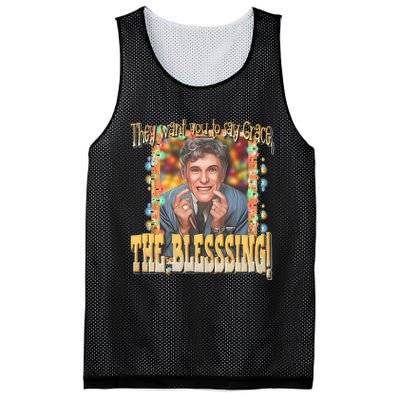 They Want You To Say Grace The Blessing Christmas Mesh Reversible Basketball Jersey Tank