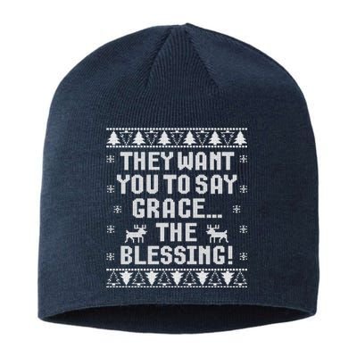 They Want You To Say Grace The Blessing Sustainable Beanie