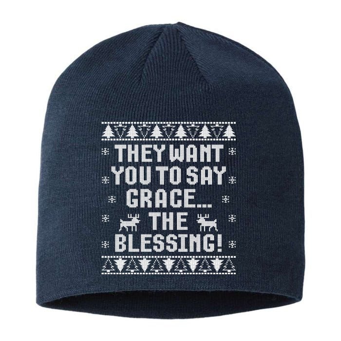 They Want You To Say Grace The Blessing Sustainable Beanie