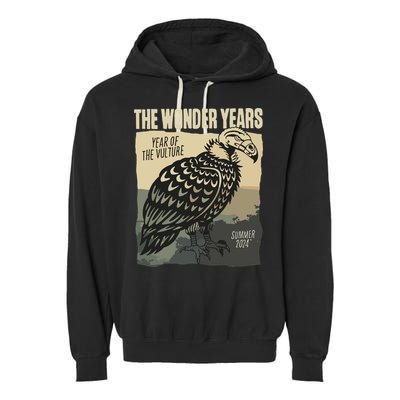 The Wonder Years Year Of The Vulture Summer 2024 Garment-Dyed Fleece Hoodie