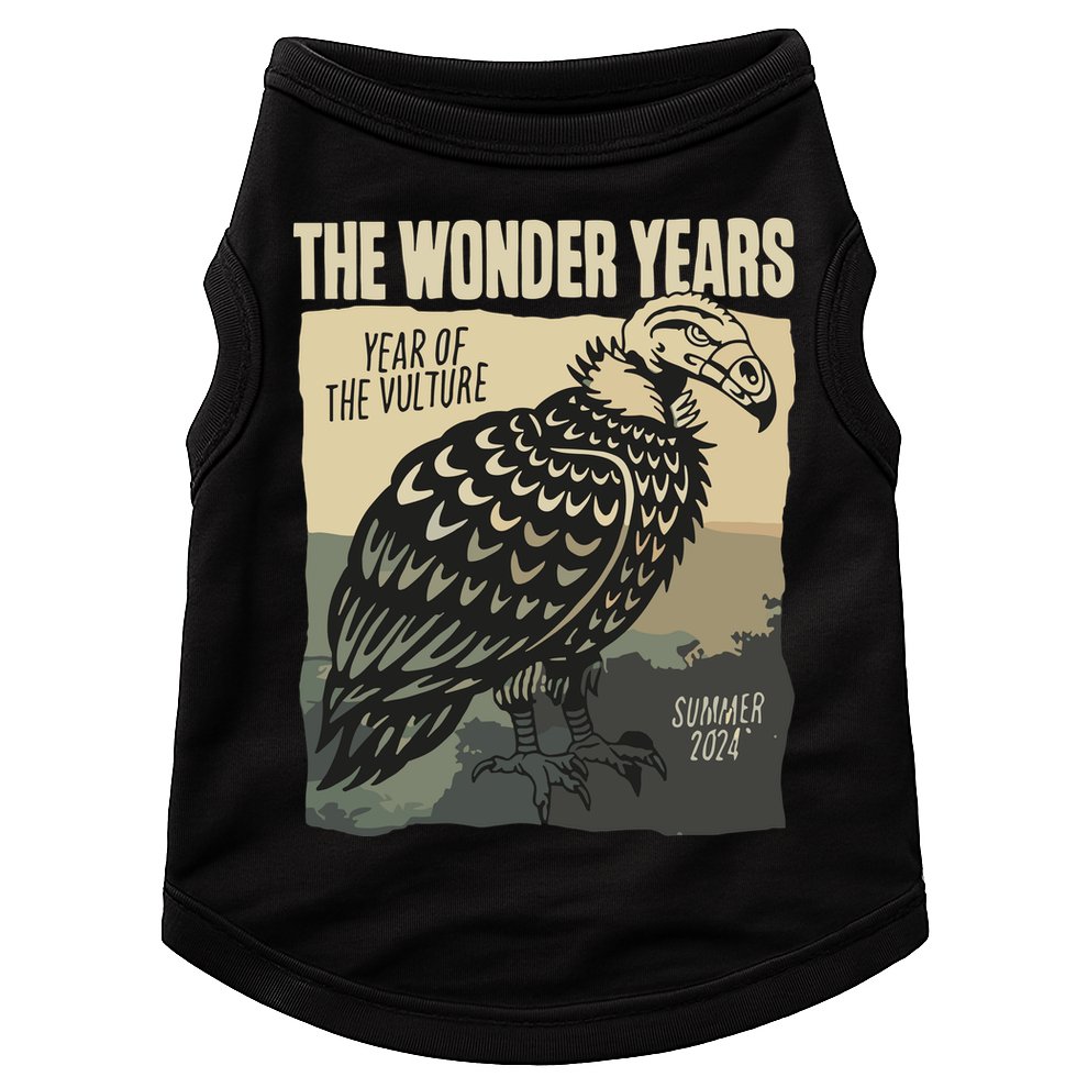 The Wonder Years Year Of The Vulture Summer 2024 Doggie Tank