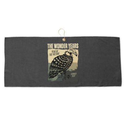 The Wonder Years Year Of The Vulture Summer 2024 Large Microfiber Waffle Golf Towel