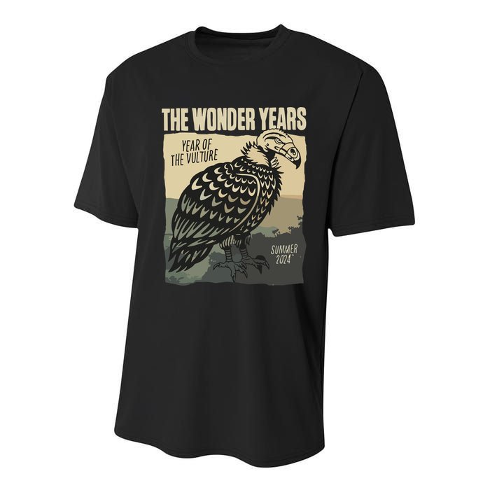 The Wonder Years Year Of The Vulture Summer 2024 Youth Performance Sprint T-Shirt