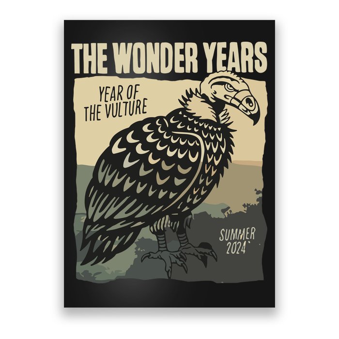 The Wonder Years Year Of The Vulture Summer 2024 Poster